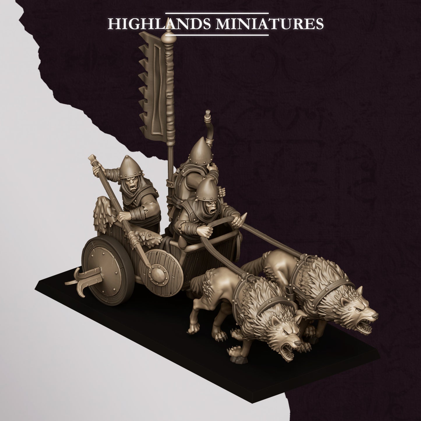 Highlands Miniatures Sons Of Marduk - Hobgoblin Chariot