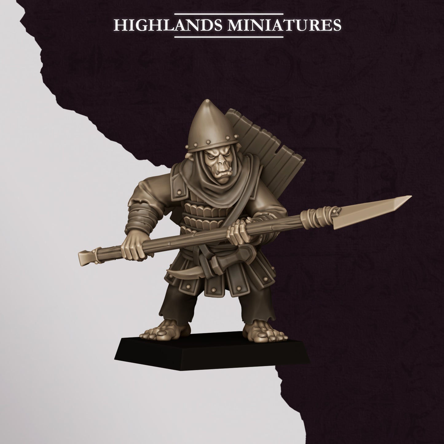 Highlands Miniatures Sons Of Marduk - Hobgoblin Spearmen