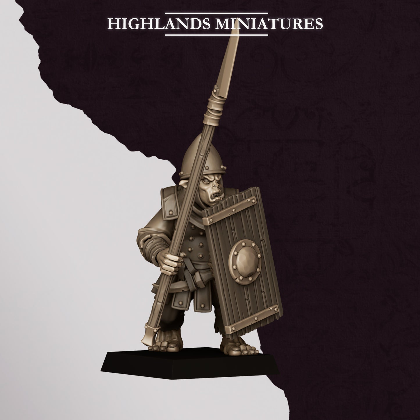 Highlands Miniatures Sons Of Marduk - Hobgoblin Spearmen