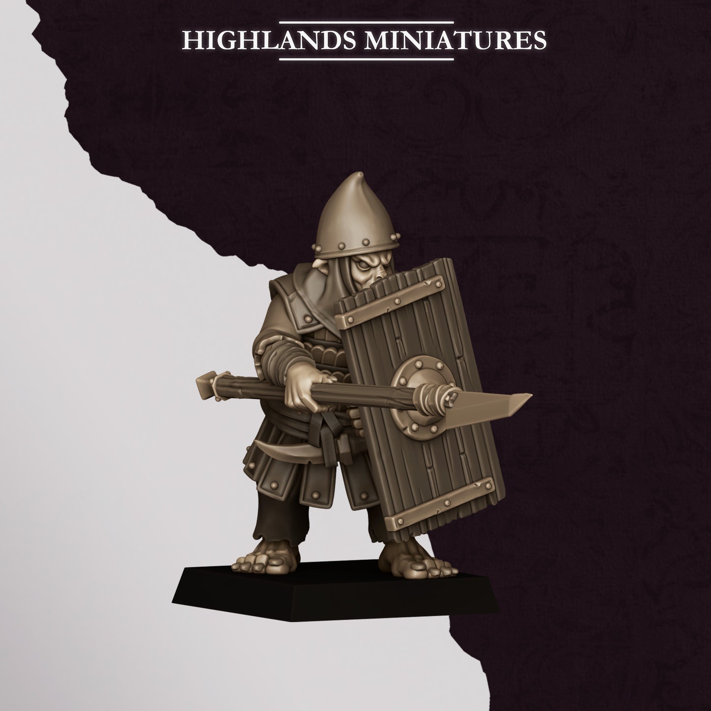 Highlands Miniatures Sons Of Marduk - Hobgoblin Spearmen