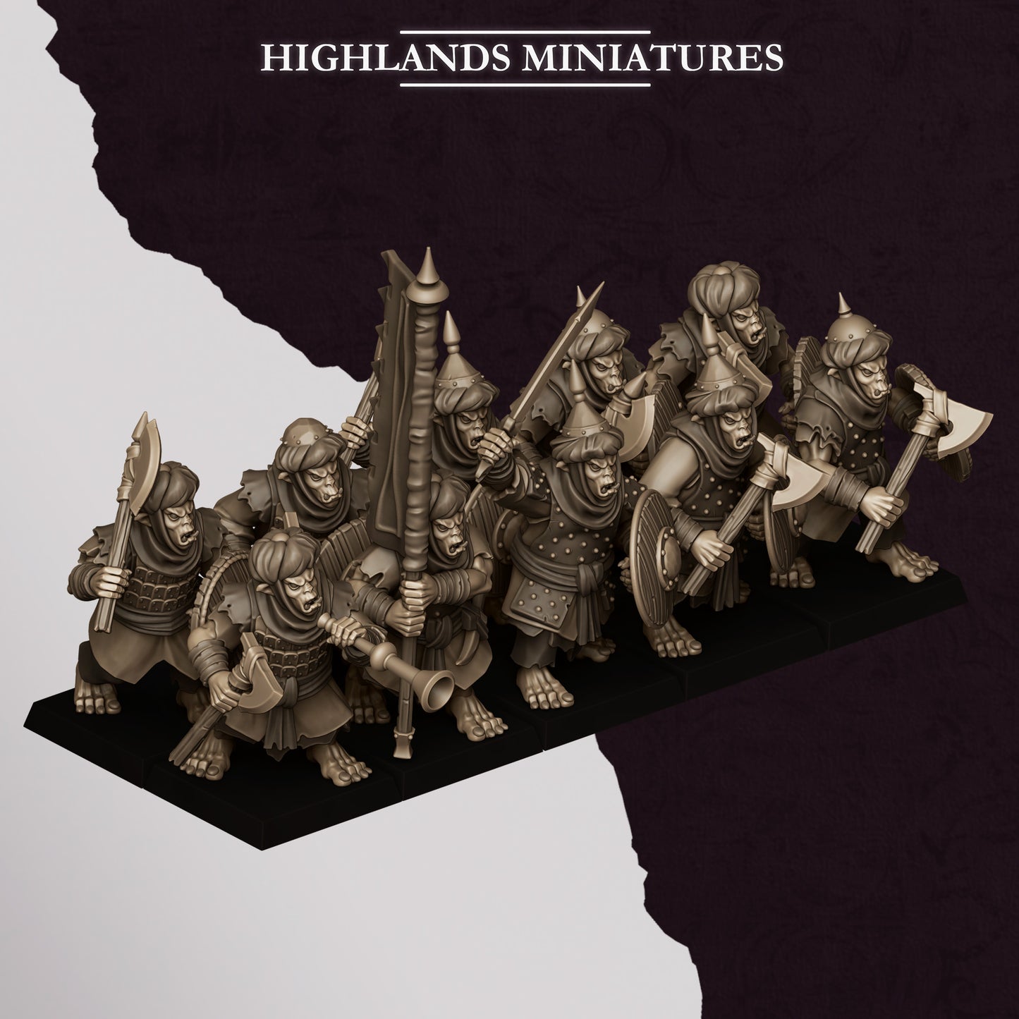 Highlands Miniatures Sons Of Marduk - Hobgoblin Warriors