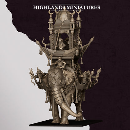 Highlands Miniatures Sons Of Marduk - Hobgoblin War Elephant