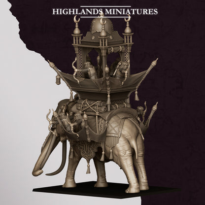 Highlands Miniatures Sons Of Marduk - Hobgoblin War Elephant