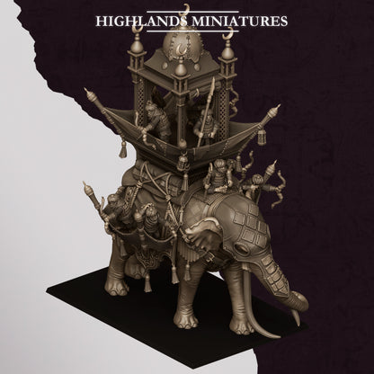 Highlands Miniatures Sons Of Marduk - Hobgoblin War Elephant