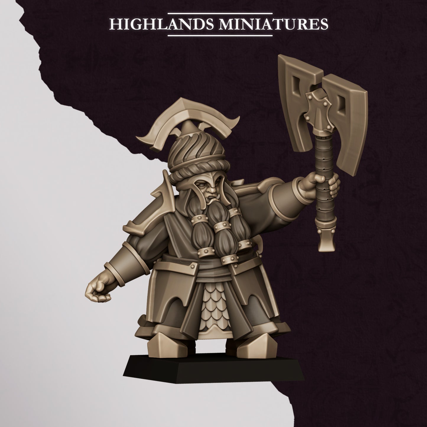 Highlands Miniatures Sons Of Marduk - Marduk Commander