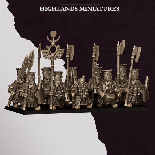 Highland Miniatures Sons Of Marduk - Heavy Guard