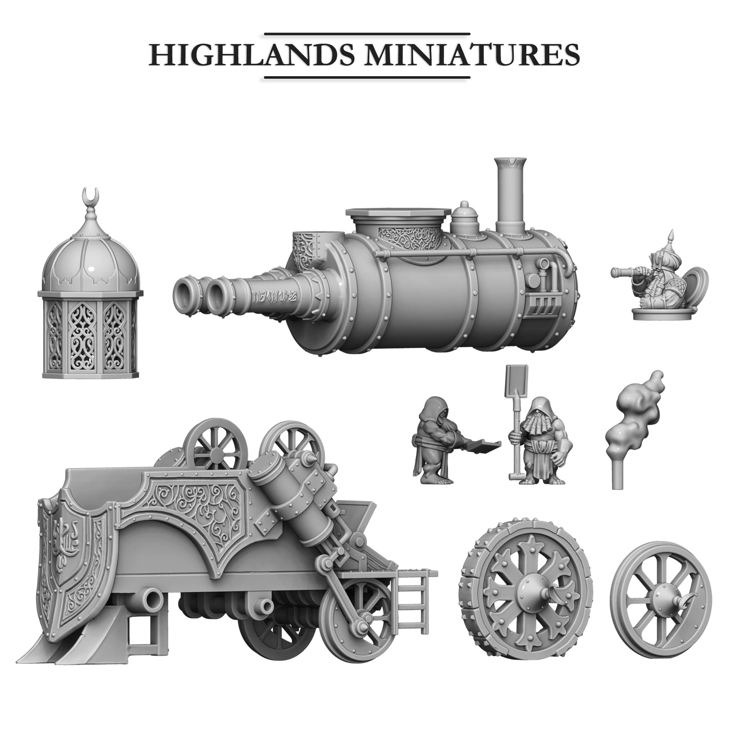 Highlands Miniatures Sons Of Marduk - Iron Engine