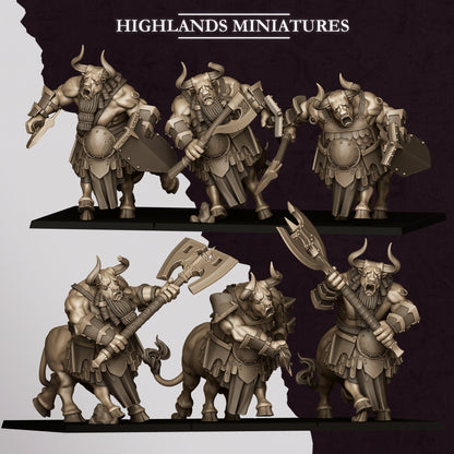 Highlands Miniatures Sons Of Marduk - Minotaurs