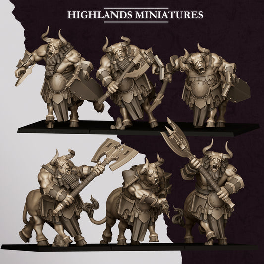 Highlands Miniatures Sons Of Marduk - Minotaurs