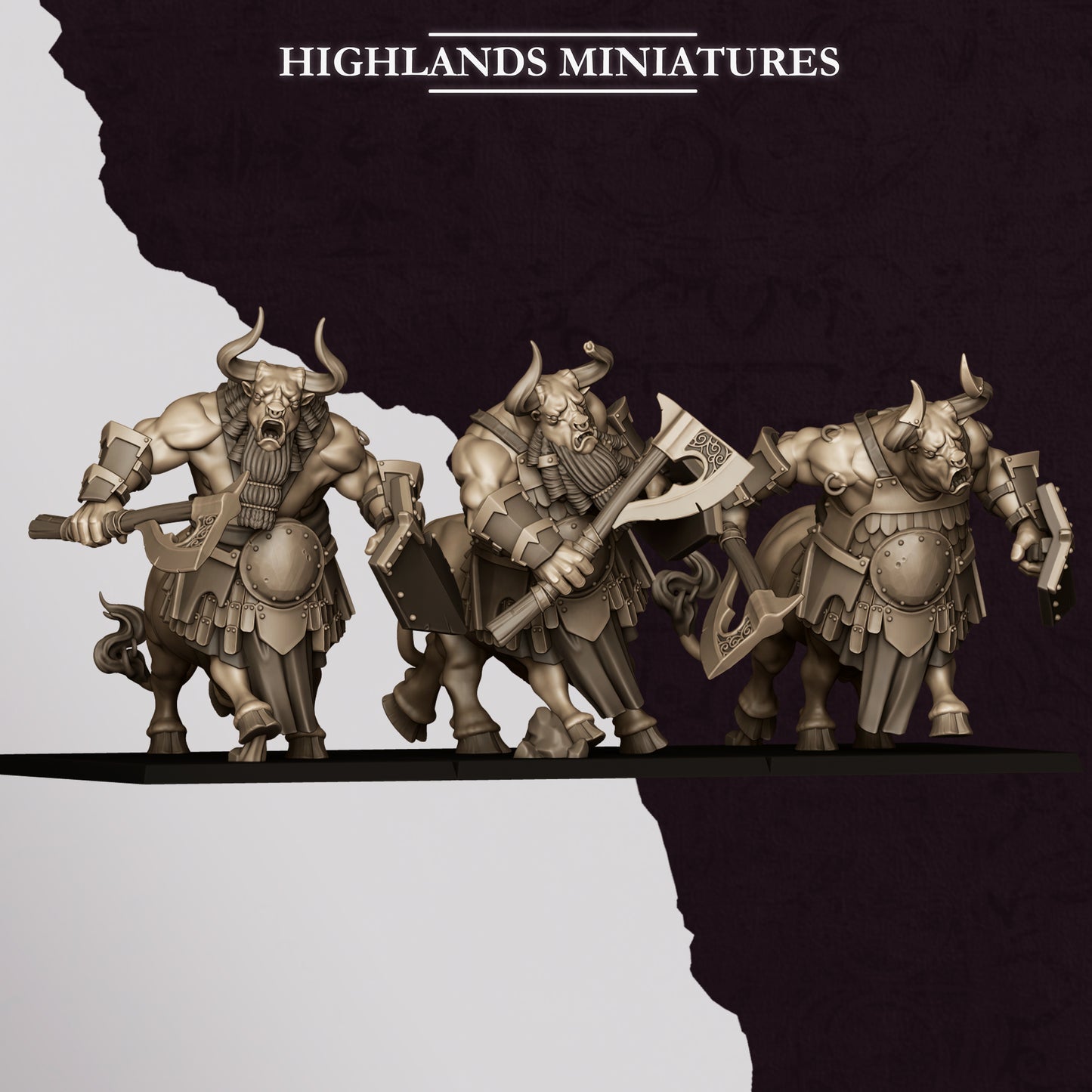 Highlands Miniatures Sons Of Marduk - Minotaurs
