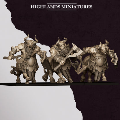 Highlands Miniatures Sons Of Marduk - Minotaurs