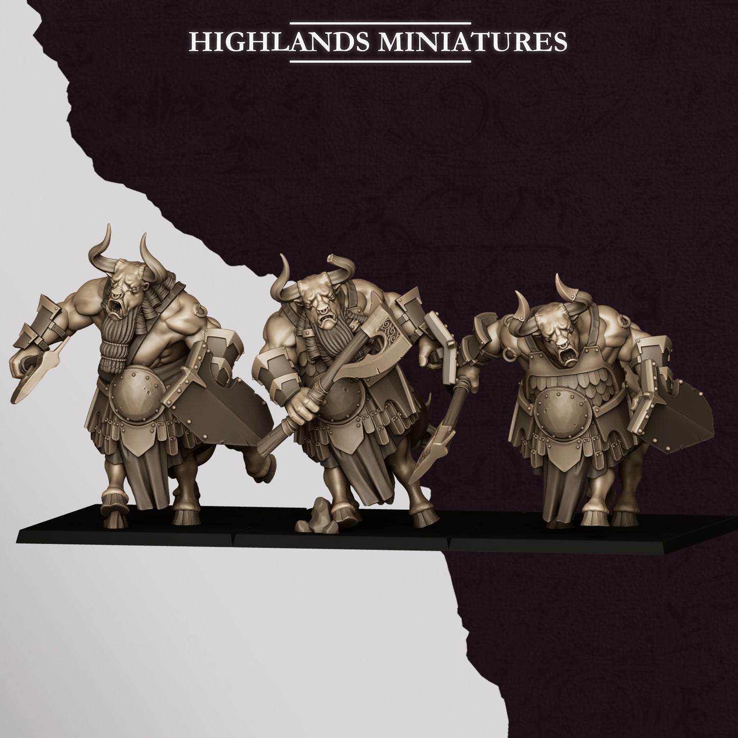 Highlands Miniatures Sons Of Marduk - Minotaurs