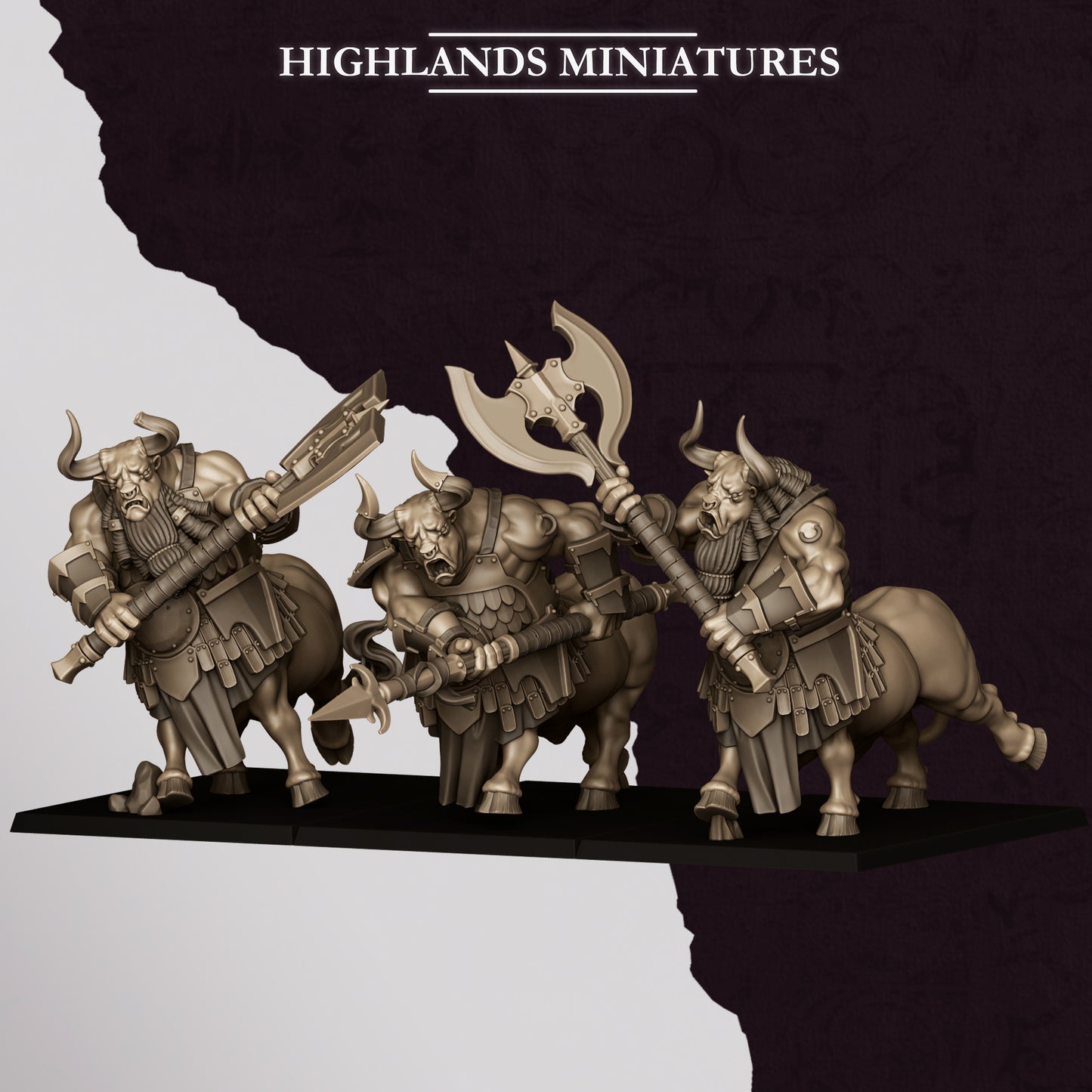 Highlands Miniatures Sons Of Marduk - Minotaurs