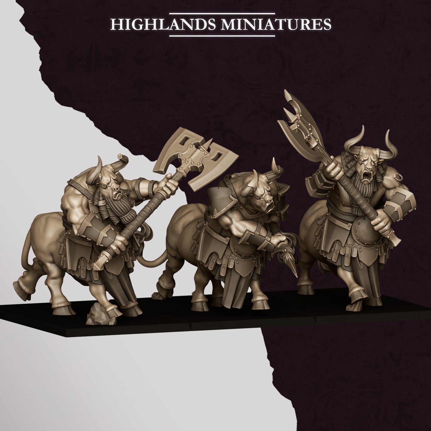 Highlands Miniatures Sons Of Marduk - Minotaurs