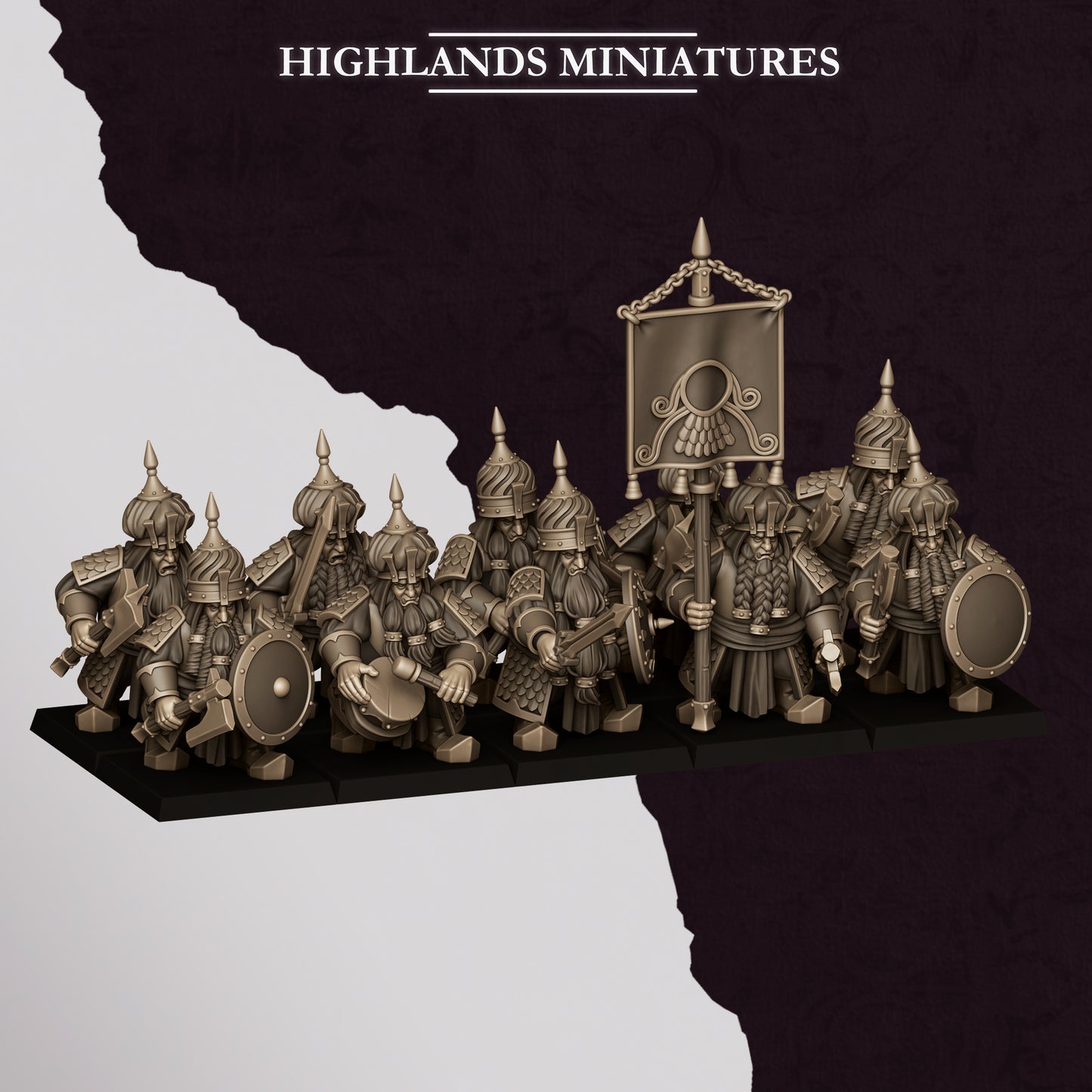 Highland Miniatures Sons Of Marduk - Warriors