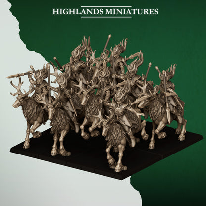 Highlands Miniatures Feral Elves - Moonlight Sisters