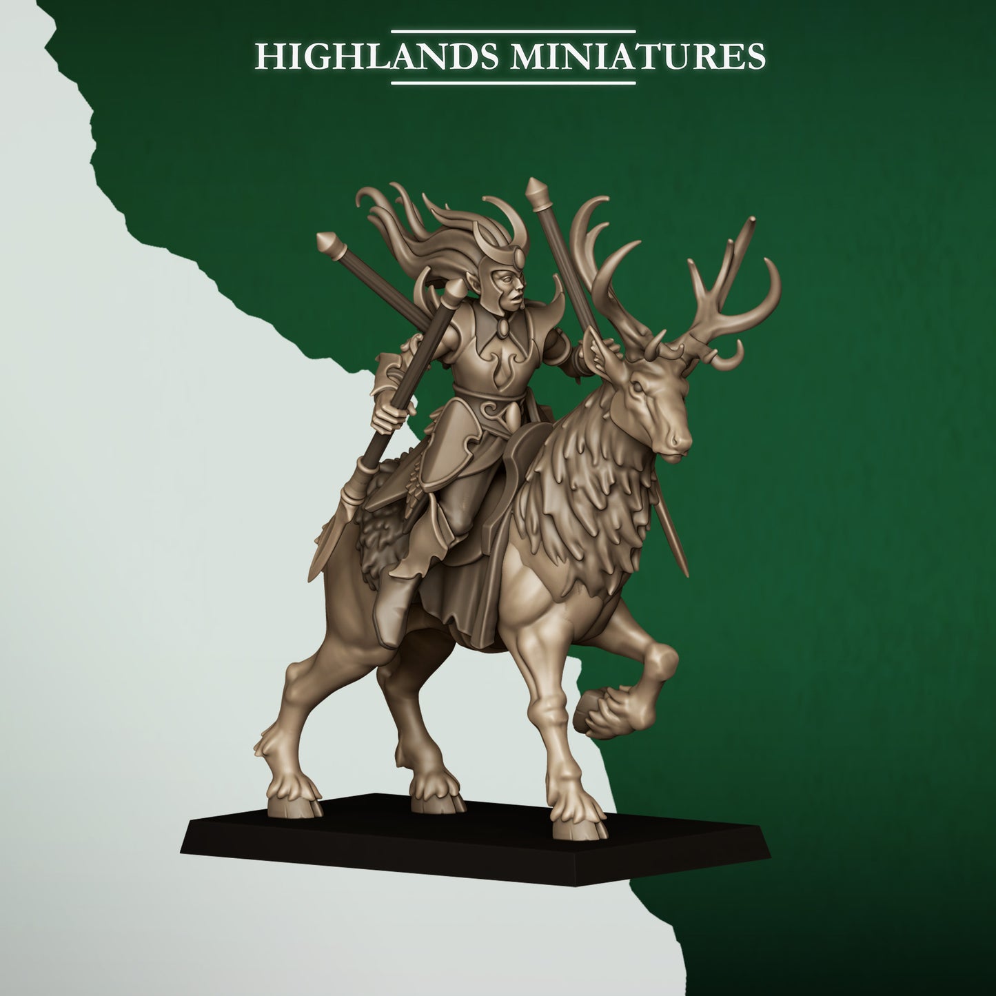 Highlands Miniatures Feral Elves - Moonlight Sisters