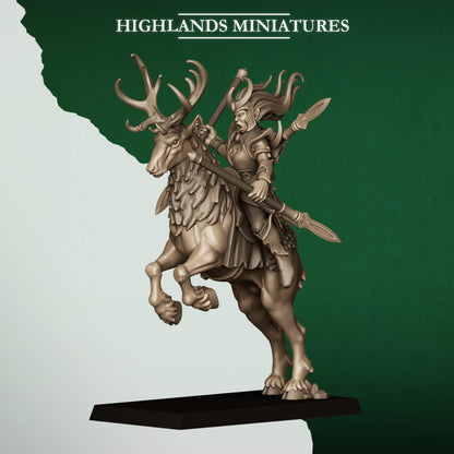 Highlands Miniatures Feral Elves - Moonlight Sisters
