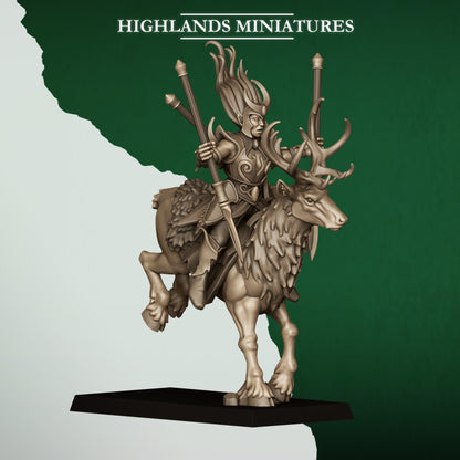 Highlands Miniatures Feral Elves - Moonlight Sisters