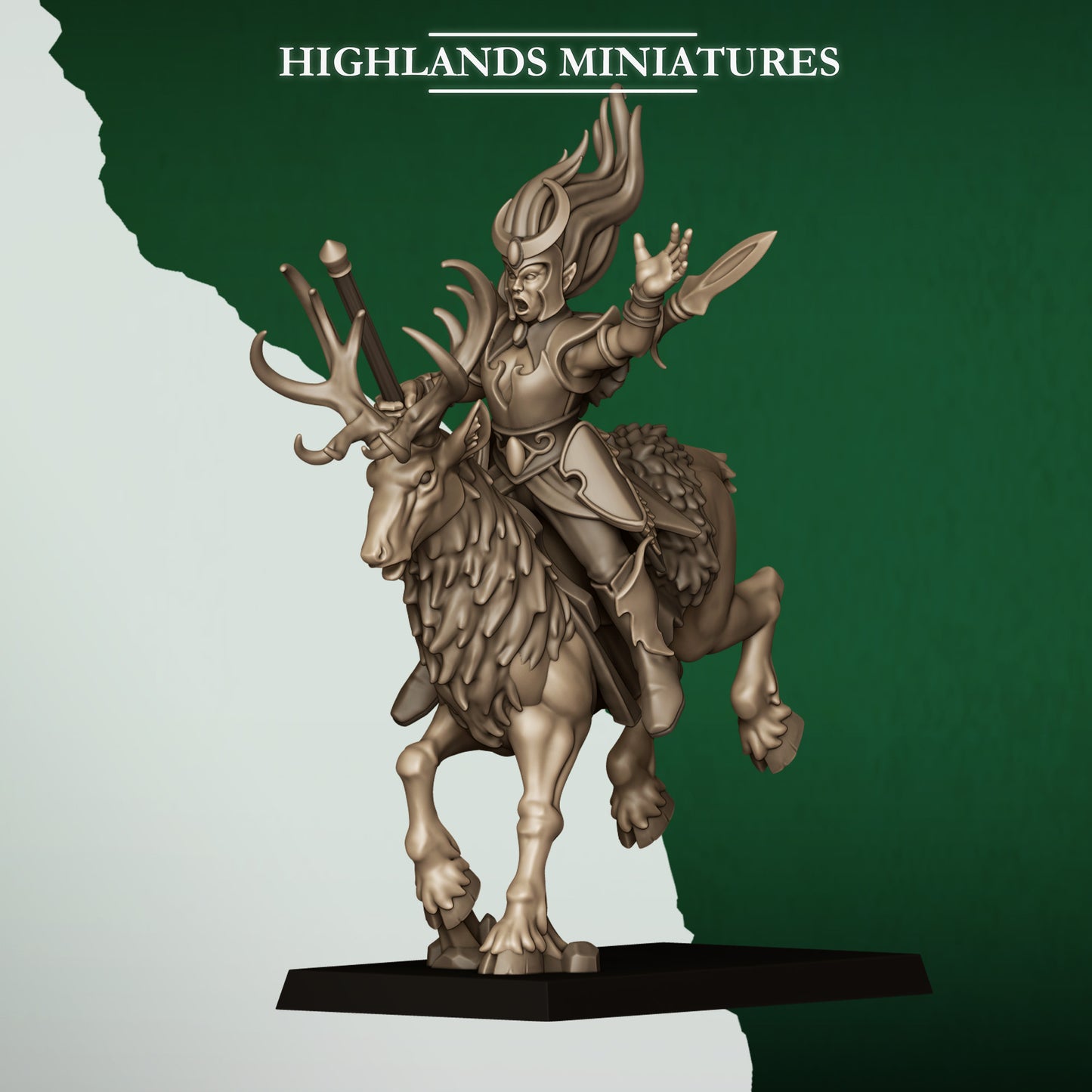 Highlands Miniatures Feral Elves - Moonlight Sisters