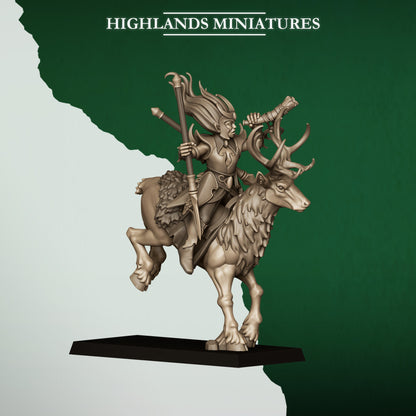 Highlands Miniatures Feral Elves - Moonlight Sisters