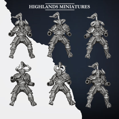 Highlands Miniatures - Mounted Norse Huscarl