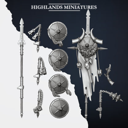 Highlands Miniatures - Mounted Norse Huscarl