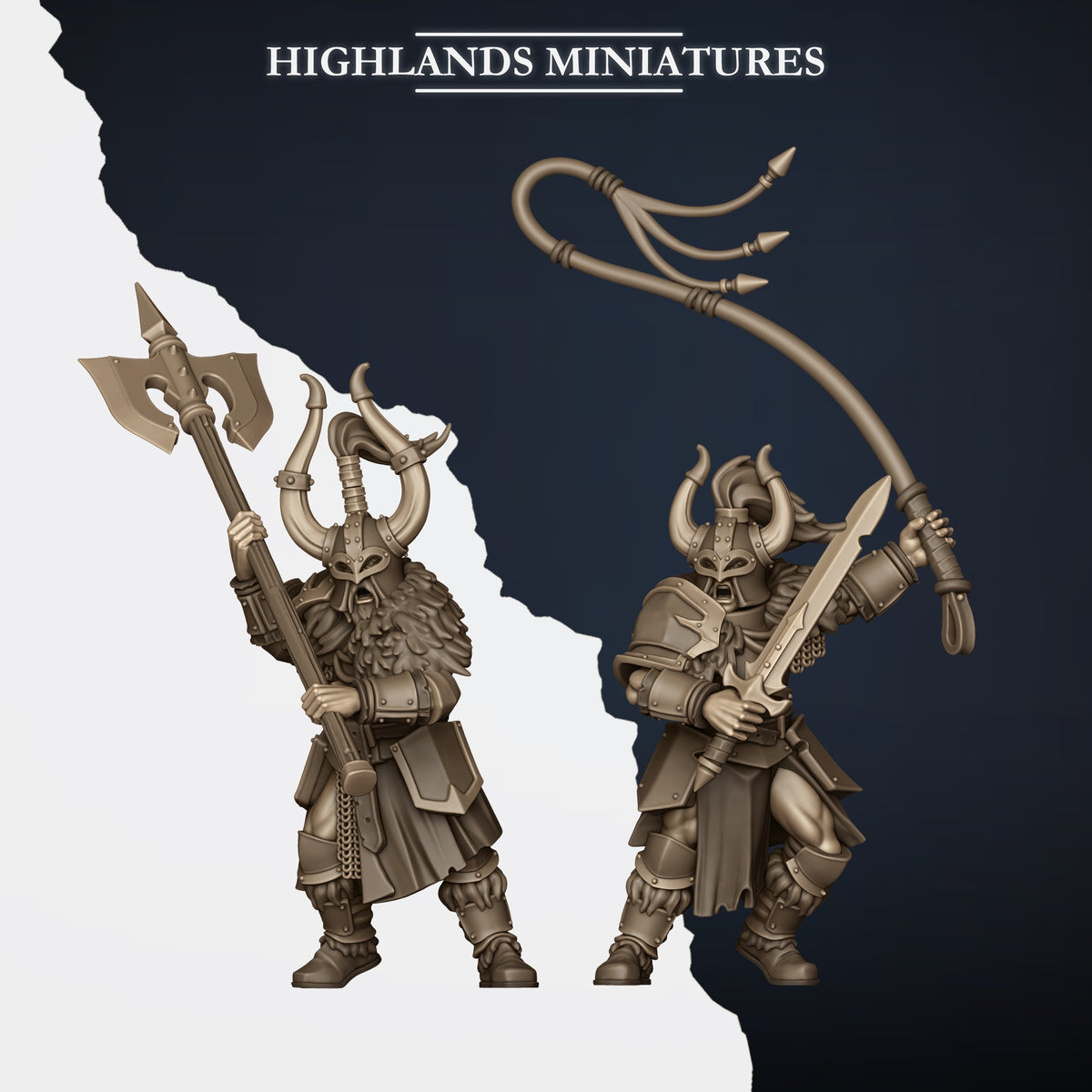 Highlands Miniatures - Norse Huscarl Chariot