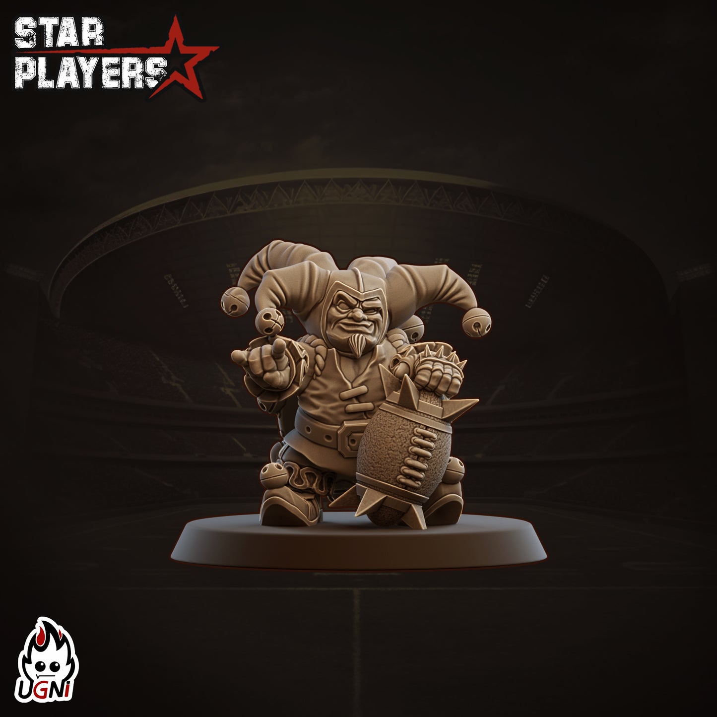 UGNI Jester Ogre and Halfling Star player combo