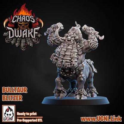 UGNI Chaos Dwarf Fantasy Football Team