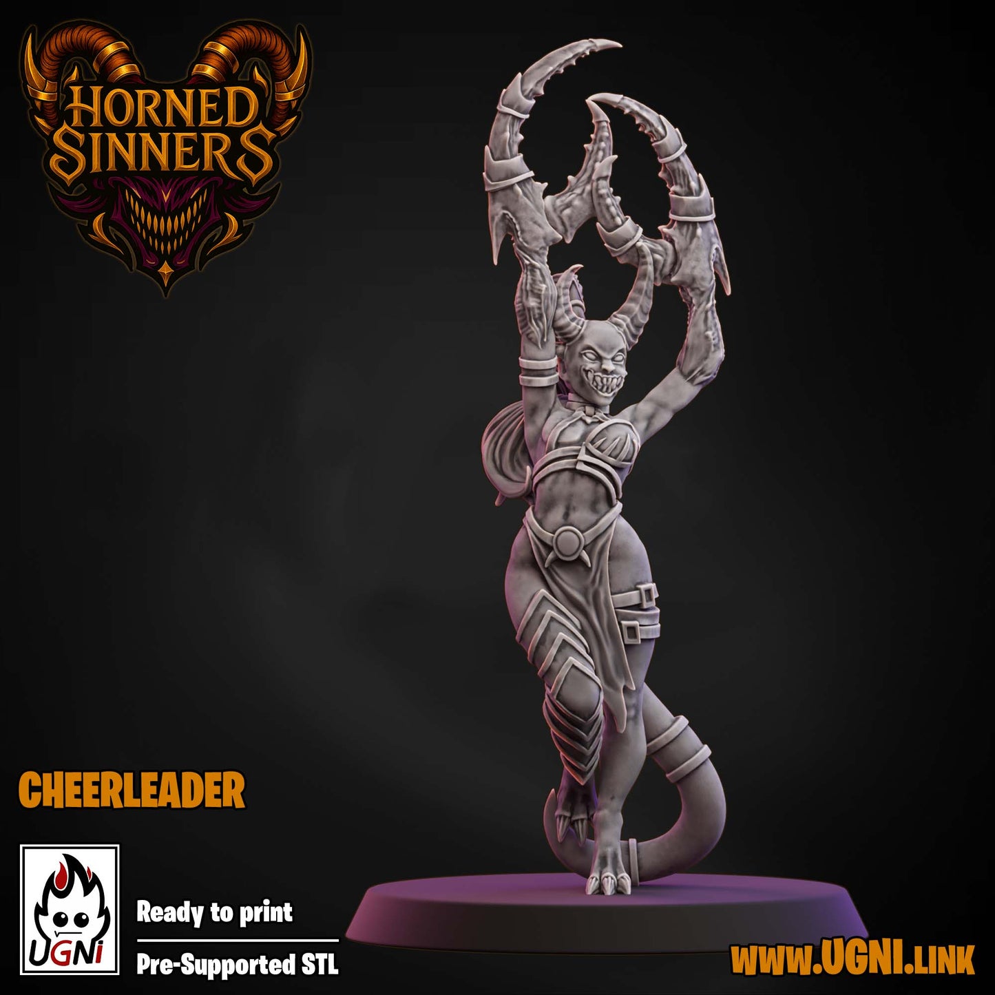 UGNI Horned Sinners Cheerleaders