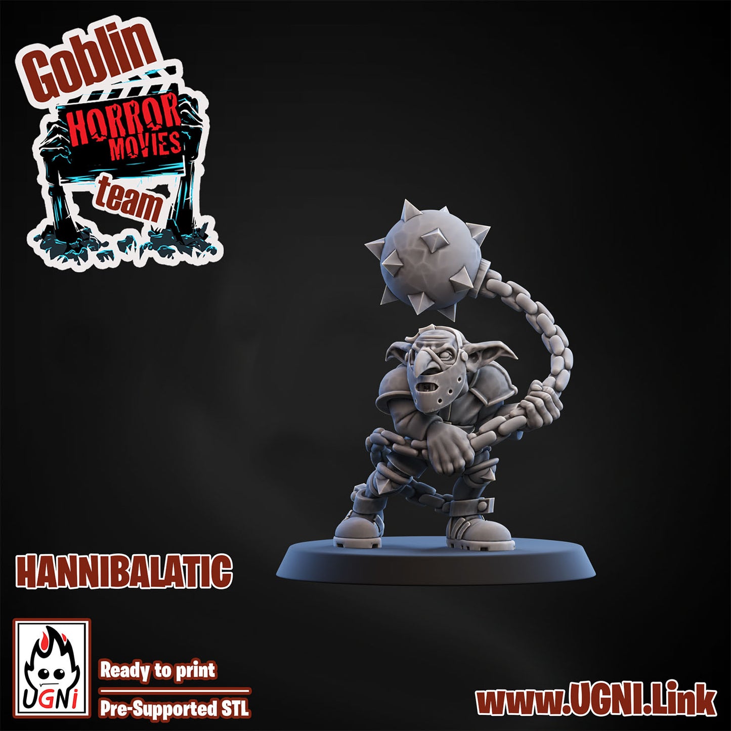 UGNI Horror Goblin Fantasy Football Team