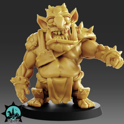 Realm of Paths Fantasy Football Chibi Orc - 'Iron Crusher'