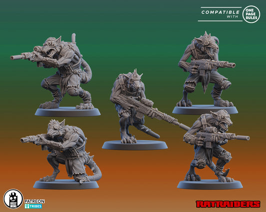UGLY Miniatures Scrap Rats - Ratraiders