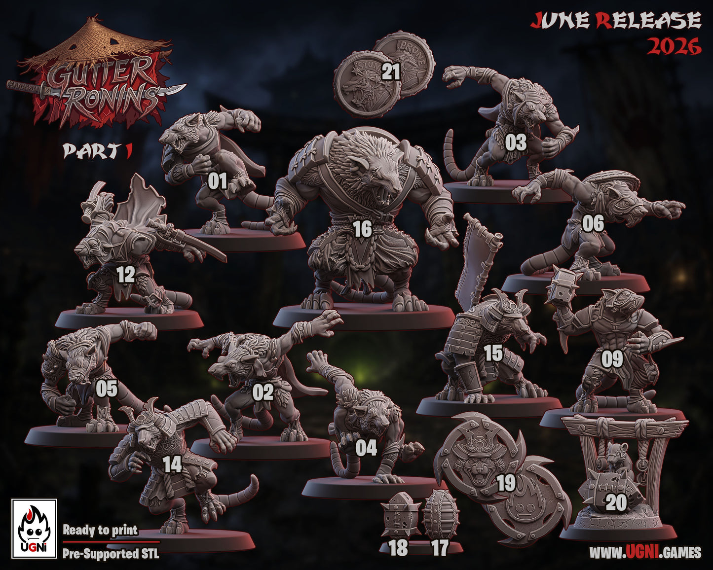 UGNI Gutter Ronins