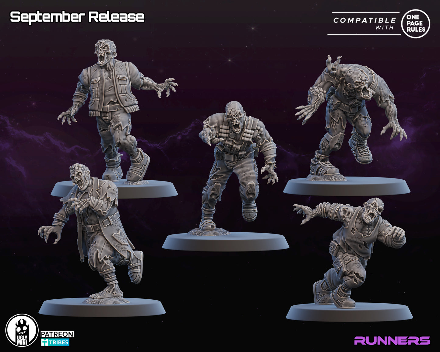 UGLY Miniatures Infected Colonies - Runners