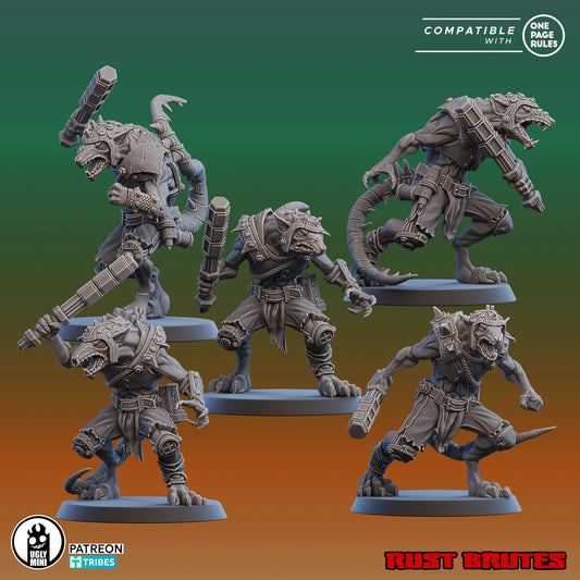 UGLY Miniatures Scrap Rats - Rust Brutes