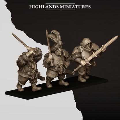 Highlands Miniatures Sunland Ogres with Zweihänder