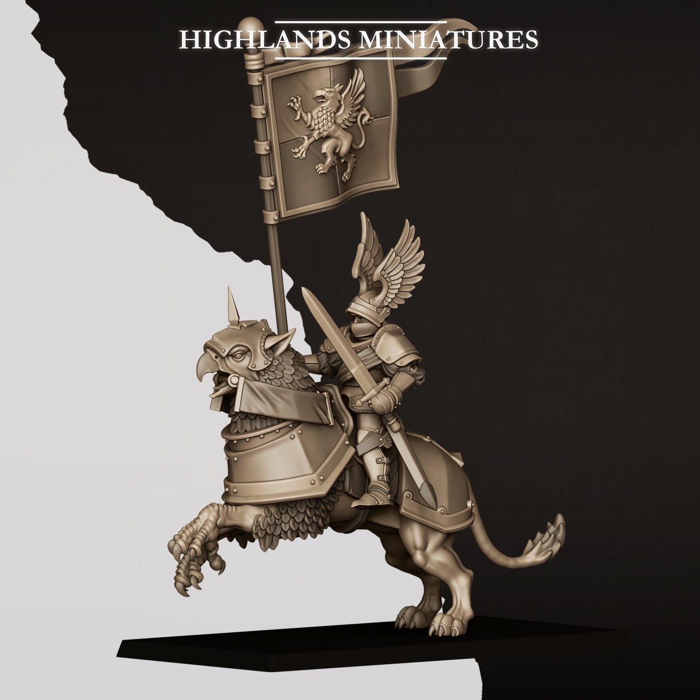 Highlands Miniatures - Sunland Wingless Gryphons