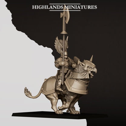 Highlands Miniatures - Sunland Wingless Gryphons