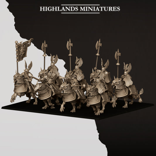 Highlands Miniatures - Sunland Wingless Gryphons
