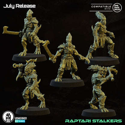 UGLY Miniatures Raptari Stalkers