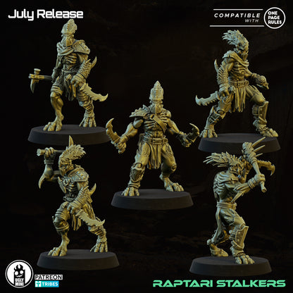 UGLY Miniatures Raptari Stalkers