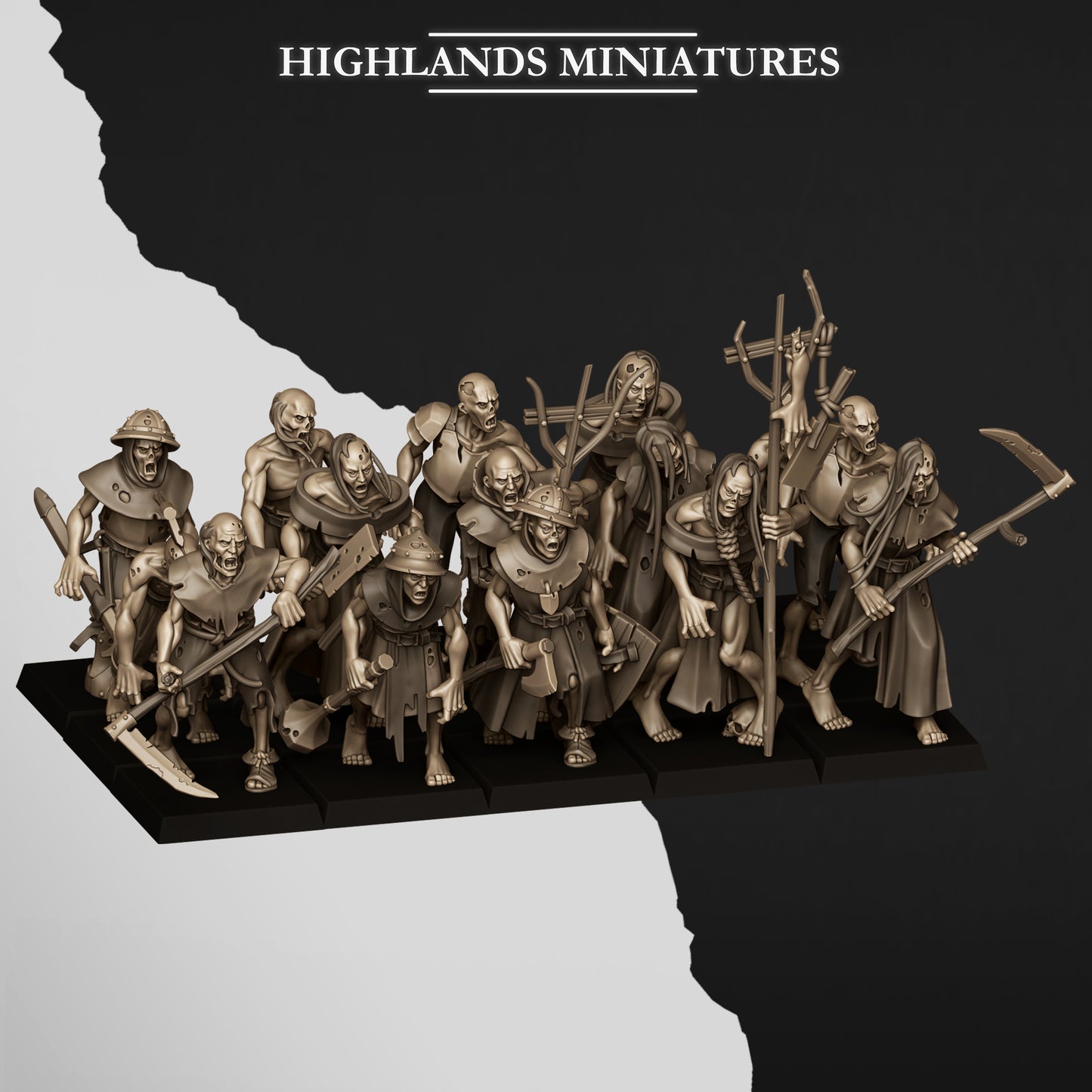 Highland Miniatures - Transilvanya Zombies