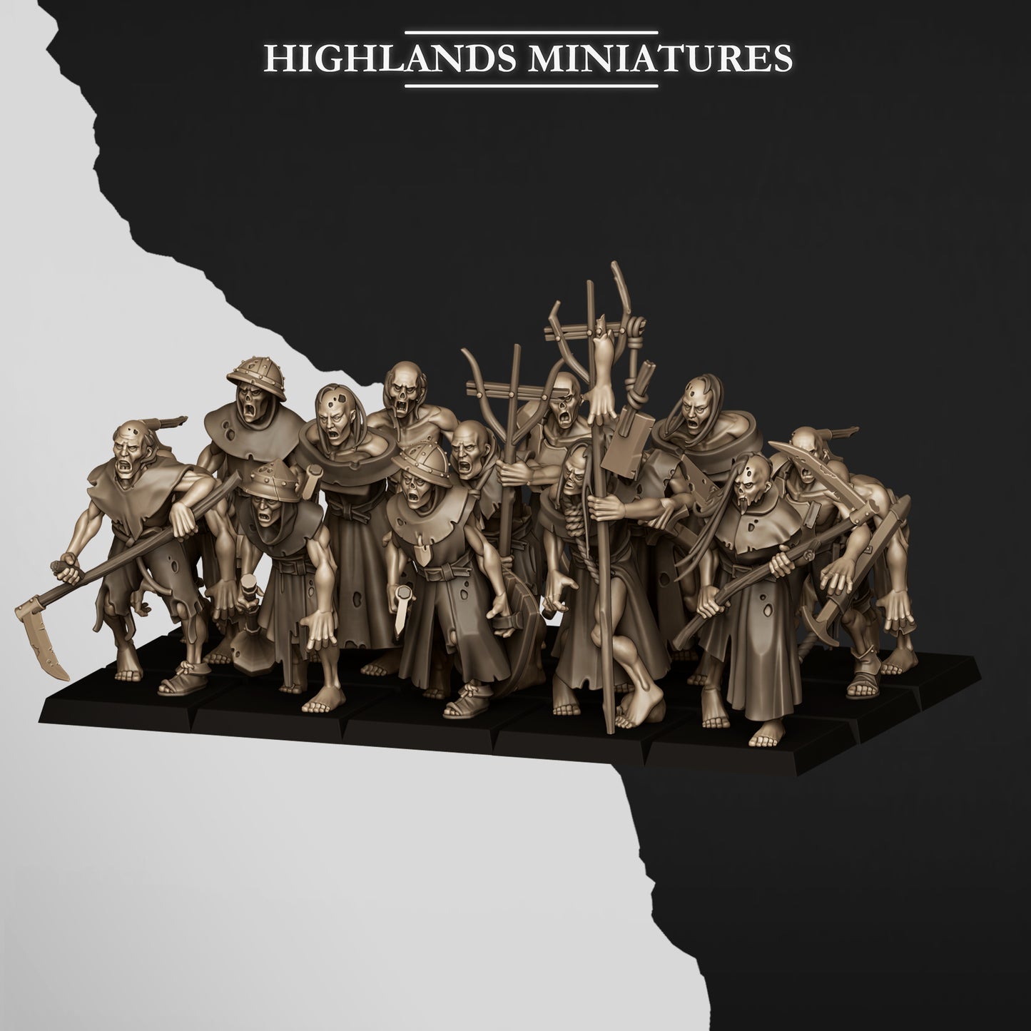 Highland Miniatures - Transilvanya Zombies
