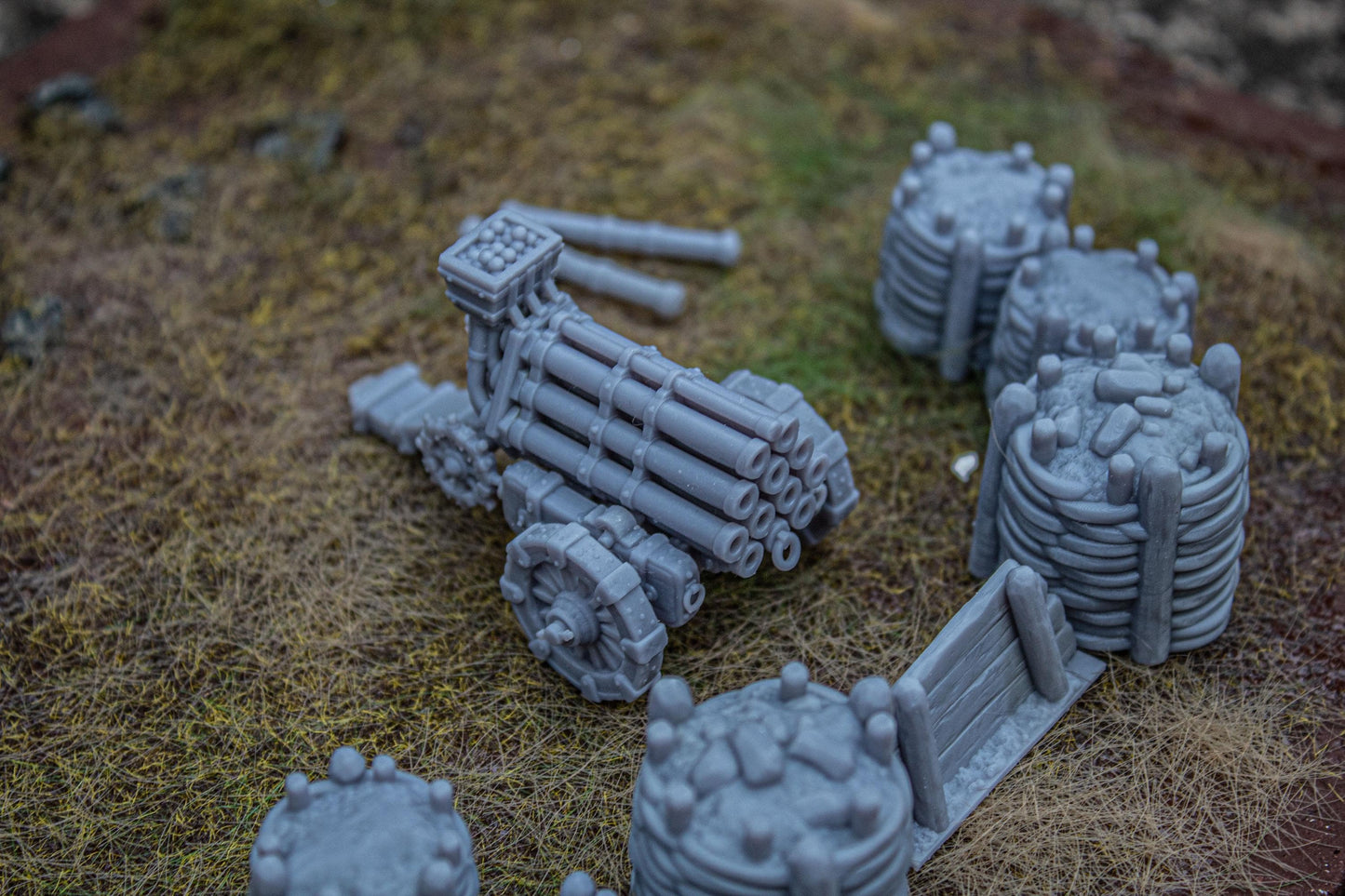 Highlands Miniatures Sunland Artillery Battery