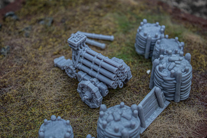 Highlands Miniatures Sunland Artillery Battery