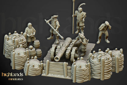 Highlands Miniatures Sunland Artillery Battery