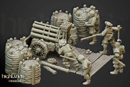 Highlands Miniatures Sunland Artillery Battery
