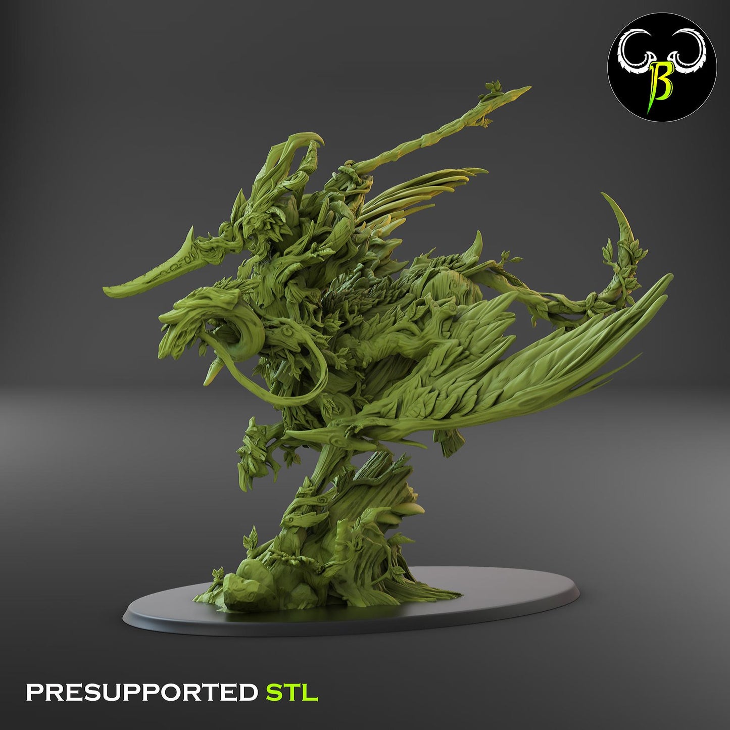 ClayBeastCreation - Grovelord Hunter